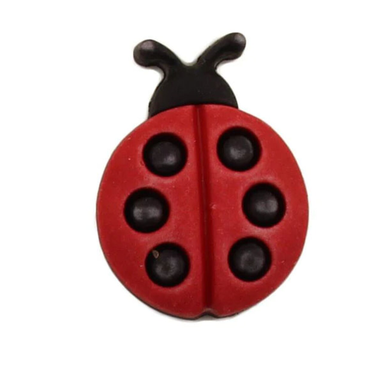 Buttons Galore and More 3D Bulk Buttons - Ladybug - 25 Buttons